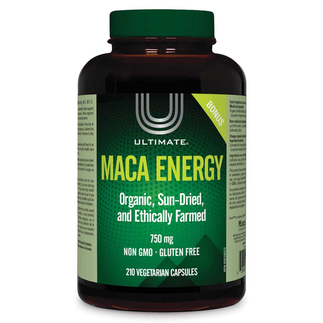 Ultimate Maca Energy BONUS (210 VCaps) - Lifestyle Markets